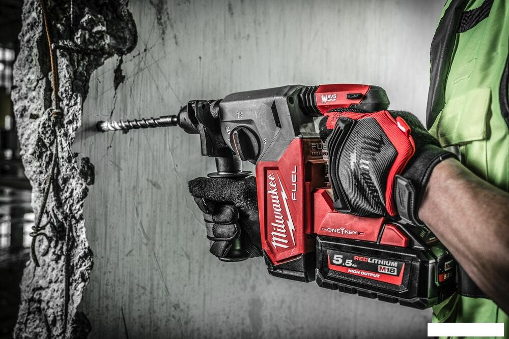 Перфоратор Milwaukee M18 FUEL M18ONEFHX-0X 4933478503 (без АКБ, кейс)