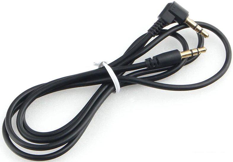 Кабель Cablexpert CCAB-01-35MML-1MB 3.5 Jack - 3.5 Jack (1 м, черный)