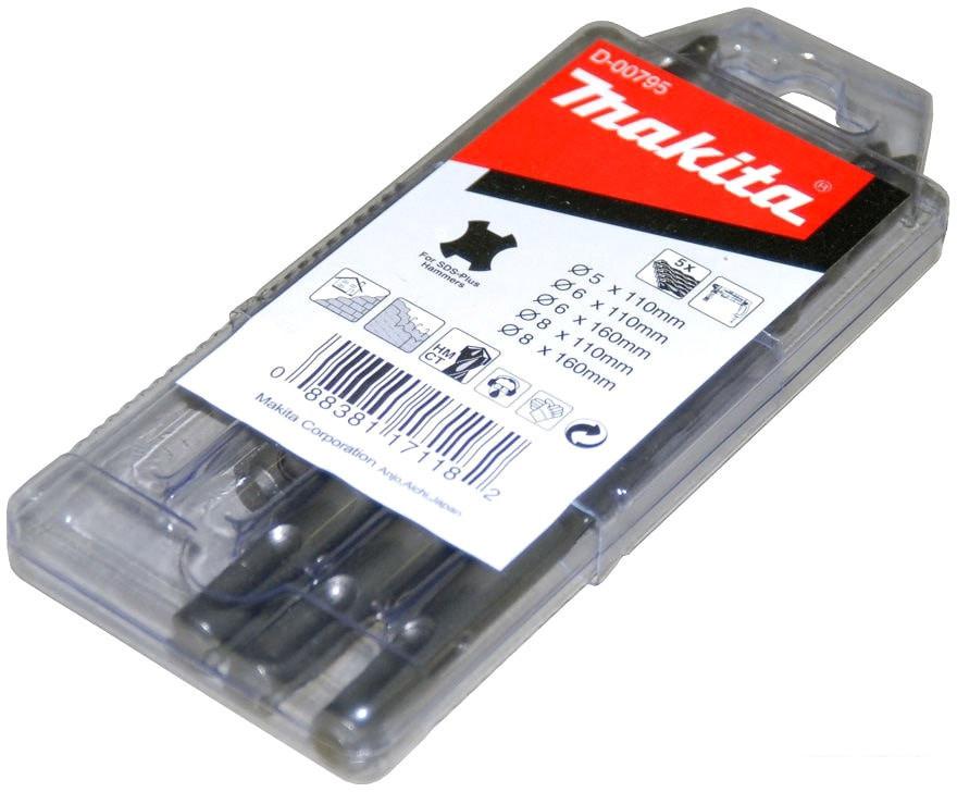 Набор буров Makita D-00795 (5 предметов)