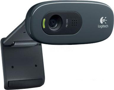 Веб-камера Logitech HD Webcam C270 Black (960-000635)