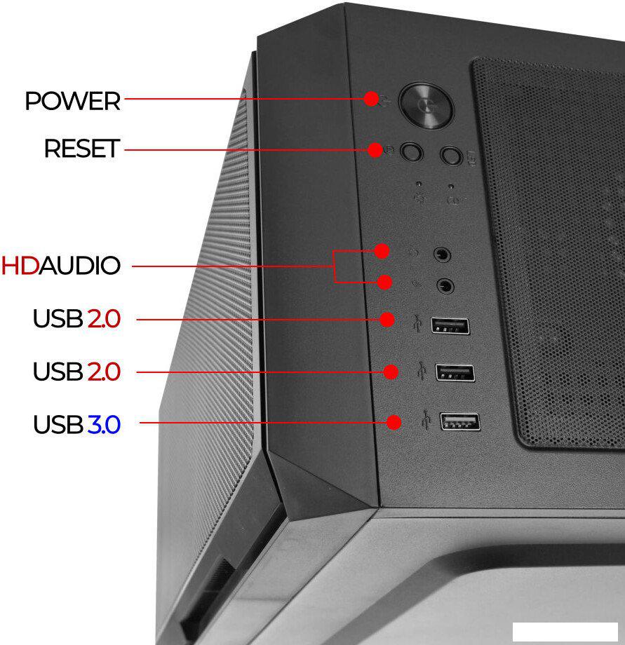 Корпус Ginzzu CL580