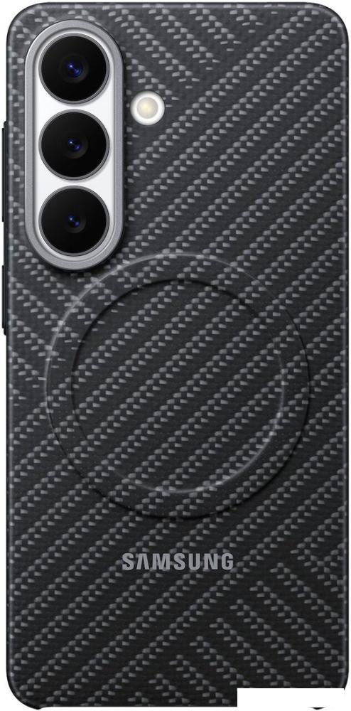 Чехол для телефона Samsung Carbon Magnet Case для Samsung Galaxy S26 (темно-серый)