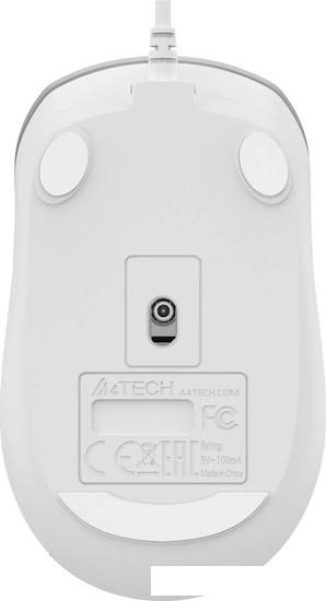 Мышь A4Tech Fstyler FM26 (серебристый)