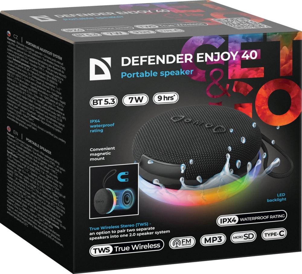 Беспроводная колонка Defender Enjoy 40