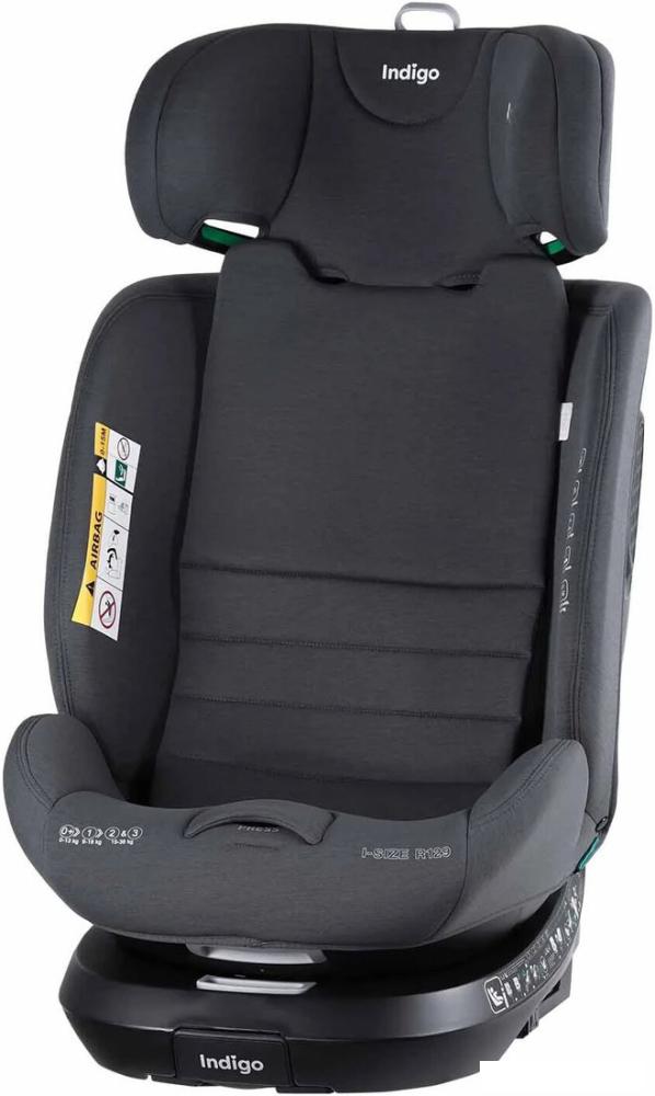 Детское автокресло Indigo E-Tron Isofix I-Size (серый)