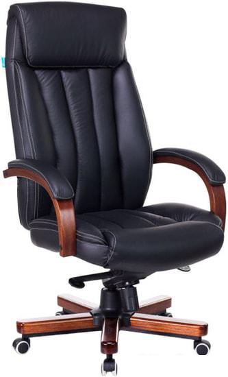 Офисное кресло Бюрократ T-9922WALNUT/BLACK (черный)