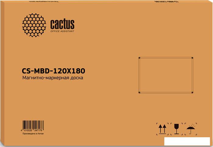Магнитно-маркерная доска CACTUS CS-MBD-120X180