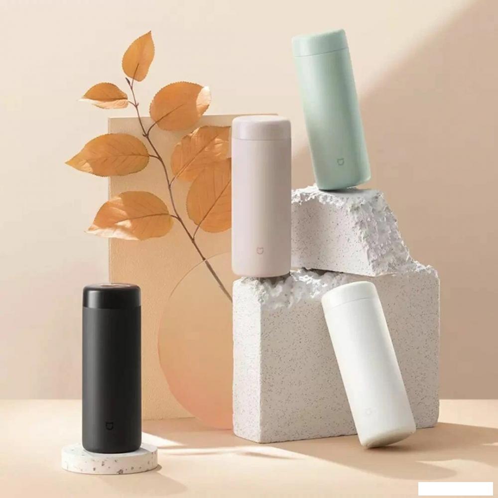 Термос Xiaomi Mijia Vacuum Cup Pocket Edition 350мл MJKDB01PL (черный)