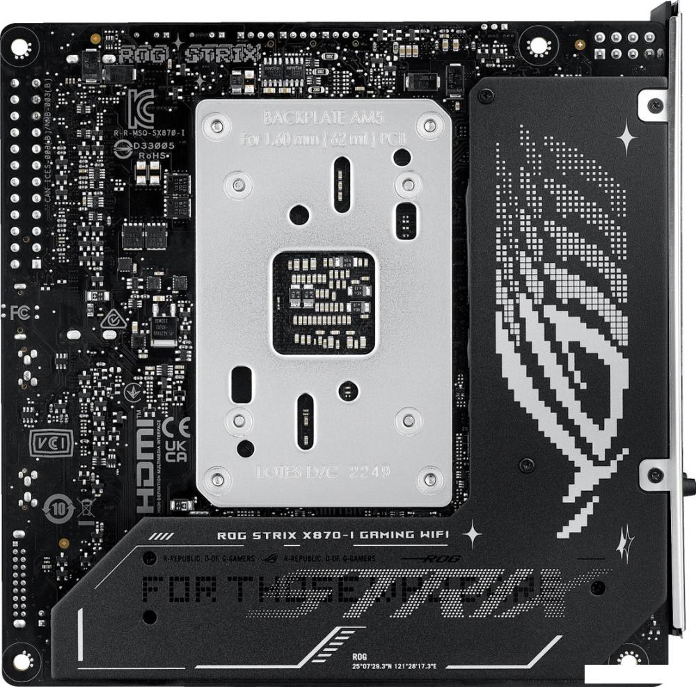 Материнская плата ASUS ROG Strix X870-I Gaming WiFi