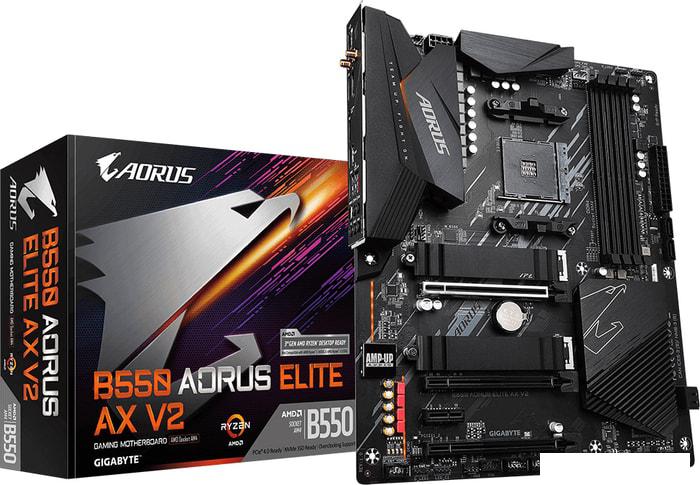 Материнская плата Gigabyte B550 Aorus Elite AX V2 (rev. 1.0)