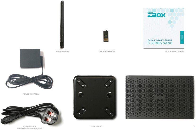 Платформа для мини-ПК ZOTAC ZBox CI669 nano (Barebone)