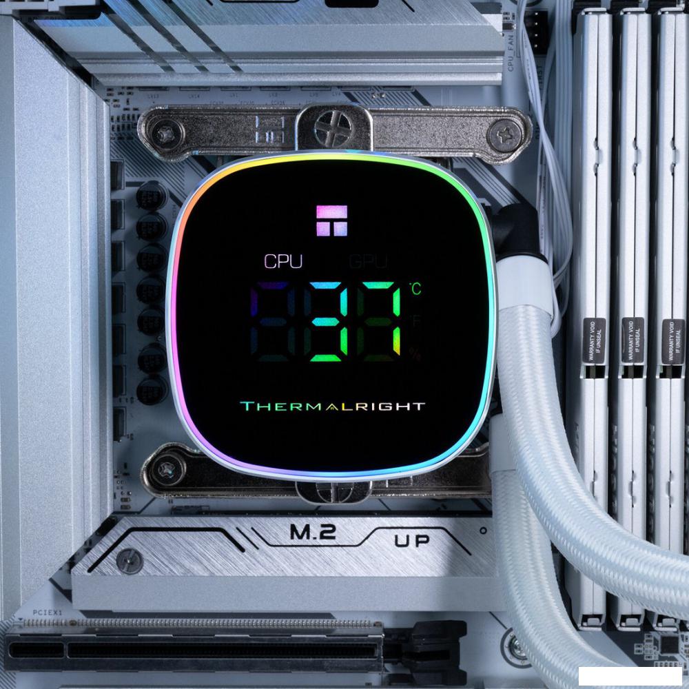 Система жидкостного охлаждения для процессора Thermalright Frozen Horizon 240 Digital ARGB (белый)