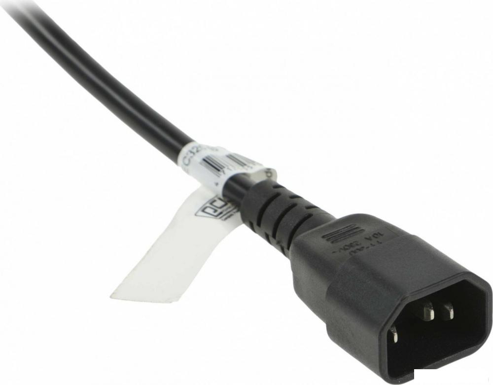 Адаптер Powercom SCUT IEC-320 C14 - Socket Type-F