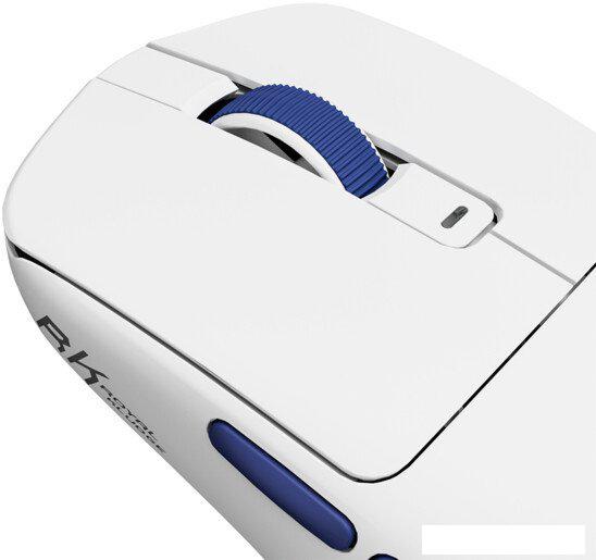 Игровая мышь Royal Kludge M30 (белый/синий)