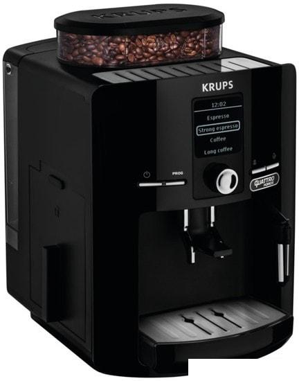 Кофемашина Krups Quattro Force EA82F010