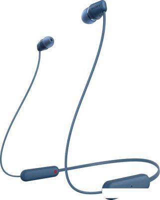 Наушники Sony WI-C100 (синий) Наушники Sony WI-C100 (синий)