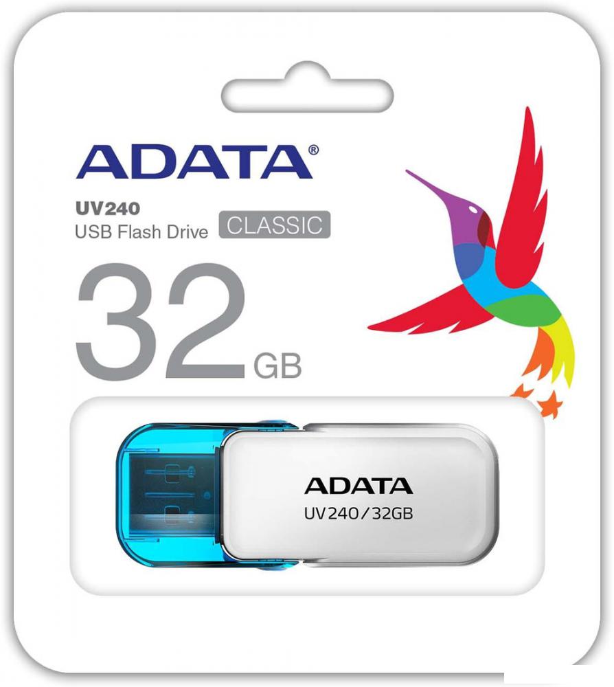 USB Flash ADATA UV240 32GB (белый)