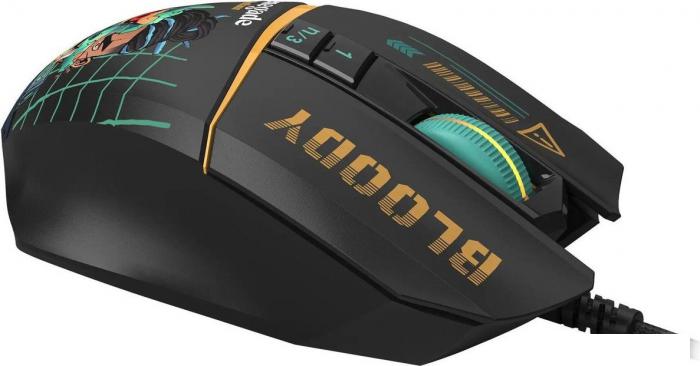 Игровая мышь A4Tech Bloody W63 Max Renegade (черный)
