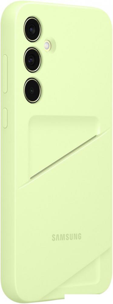 Чехол для телефона Samsung Card Slot Case Galaxy A35 (лаймовый)