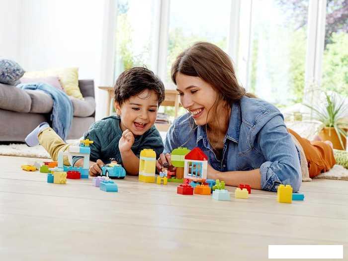 Набор деталей LEGO Duplo 10913 Коробка с кубиками