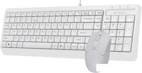 Офисный набор A4Tech Fstyler F1512 (белый)