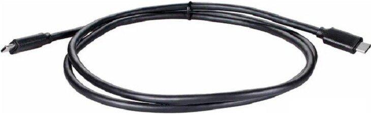 Кабель Telecom TUS719-1.2M USB Type-C - USB Type-C (1.2 м, черный)