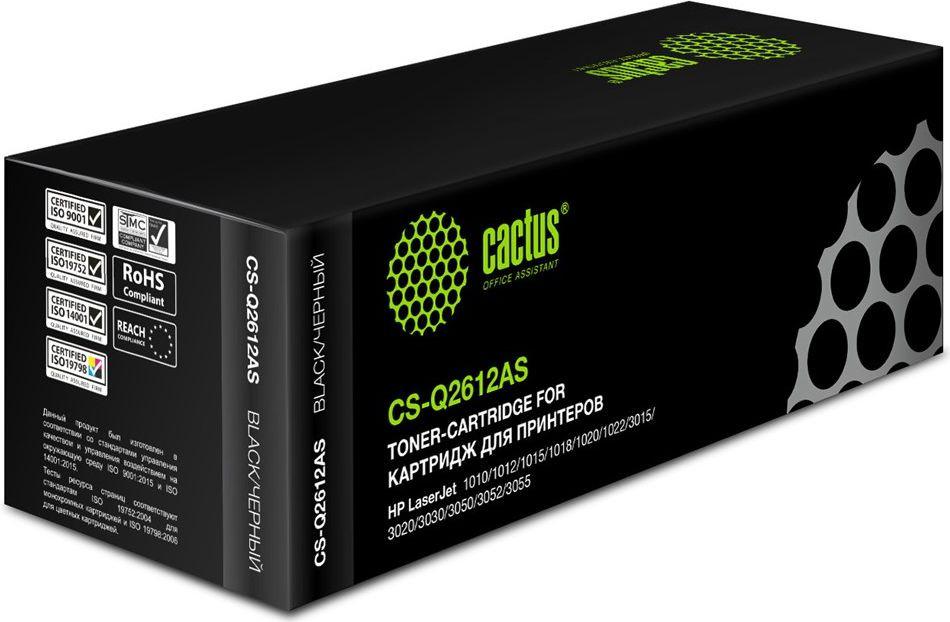 Картриджи для принтеров и МФУ CACTUS CS-Q2612AS (аналог HP Q2612AS)