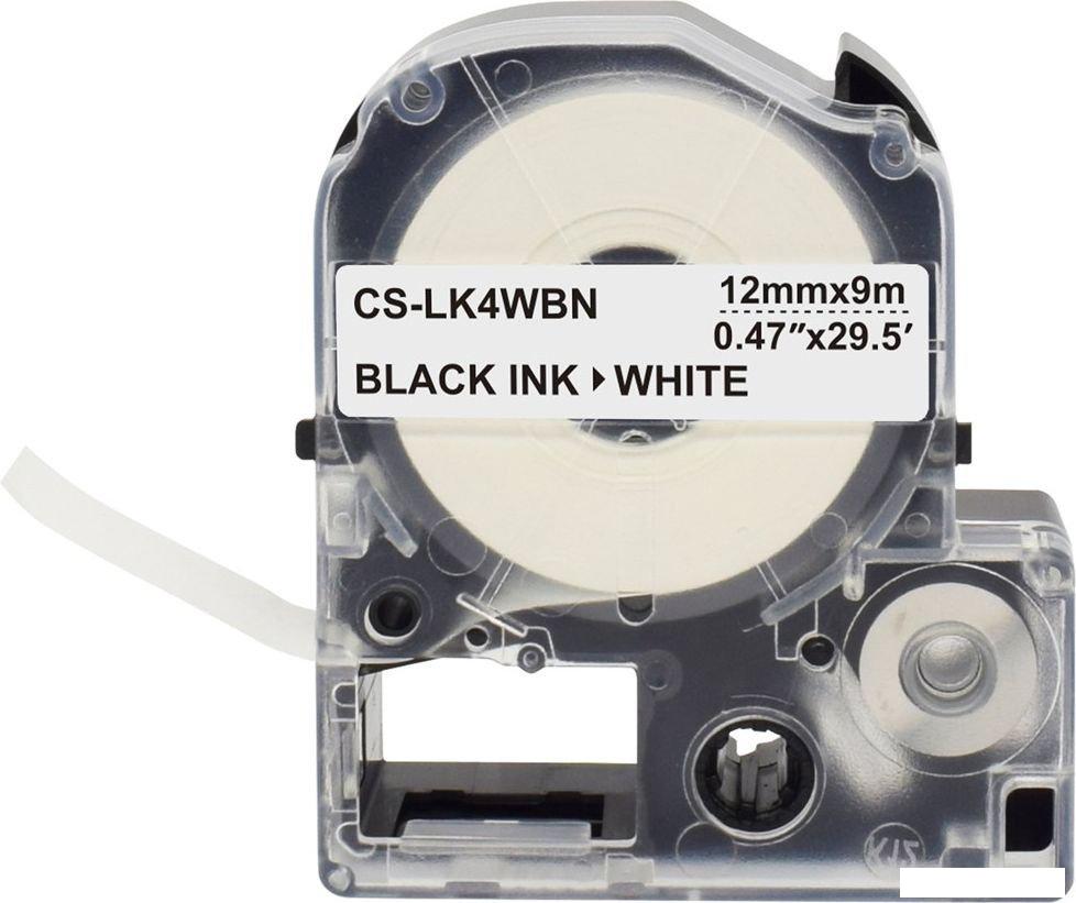 Картридж CACTUS CS-LK4WBN (аналог Epson LK4WBN)
