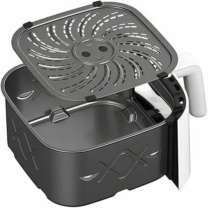 Аэрогриль (аэрофритюрница) Beheart Smart Air Fryer 6L AF-E6003-AS (с евровилкой, белый)