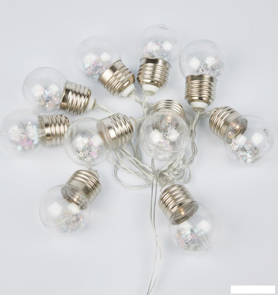 Светодиодная гирлянда Uniel ULD-S1800-010/STB/3AA WARM WHITE IP20 RETRO BULBS UL-00008425