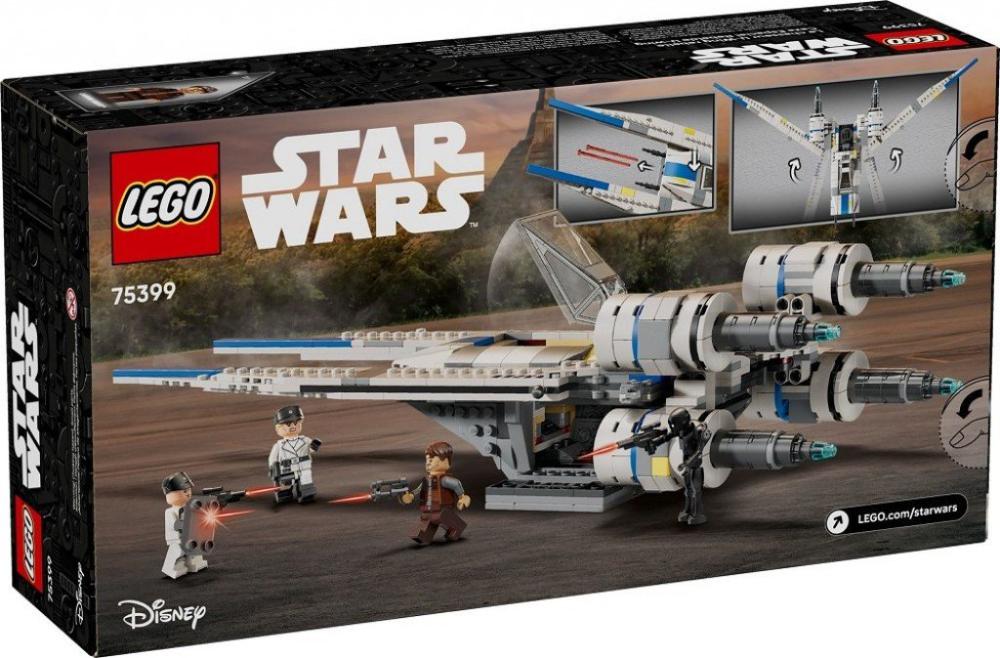 Конструктор LEGO Star Wars 75399 Звёздный истребитель повстанцев U-wing