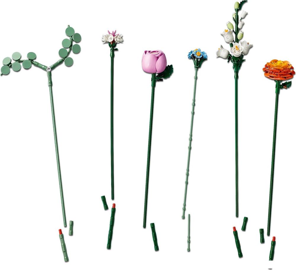 Конструктор LEGO The Botanical Collection 10342 Красивый розовый букет цветов