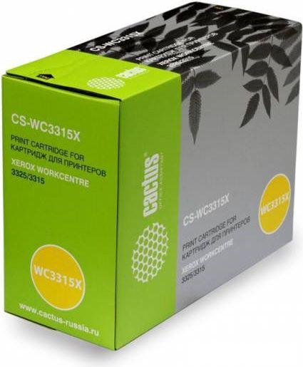 Картриджи для принтеров и МФУ CACTUS CS-WC3315X (аналог Xerox WC3315X)