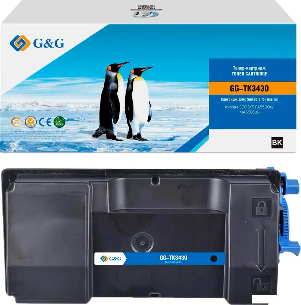 Картридж G&amp;G GG-TK3430 (аналог Kyocera TK-3430)