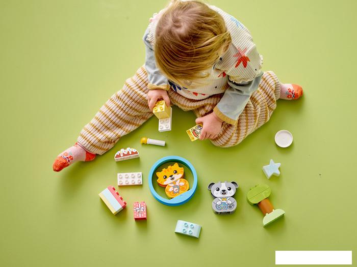 Конструктор LEGO Duplo 10977 Мой первый щенок и котёнок и их звуки