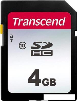 Карта памяти Transcend SDHC 300S 4GB