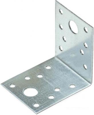 Уголок крепежный ЕКТ KU 65x65x53x1.5мм V022549 (100шт, белый цинк)