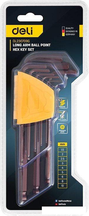 Набор ключей Deli DL230709G (9 предметов)