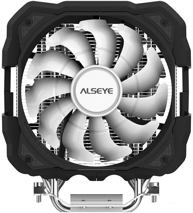Кулер для процессора ALSEYE M120D Plus (черный)
