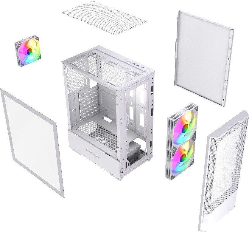 Корпус Powercase Mistral AY3W ARGB CMAYW-A3