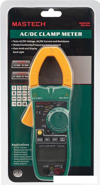 Токовые клещи Mastech MS2138
