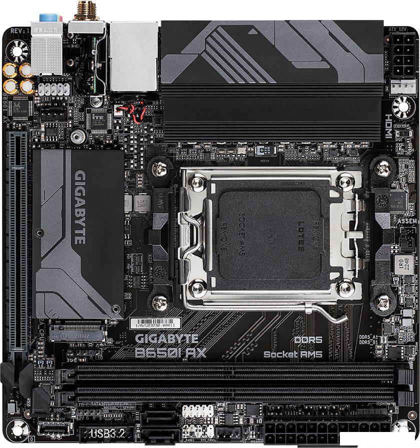 Материнская плата Gigabyte B650I AX (rev. 1.0)