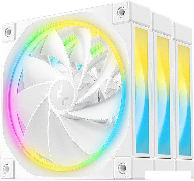 Комплект вентиляторов для корпуса DeepCool FL12R WH-3 IN 1 R-FL12R-WHAPN3-G