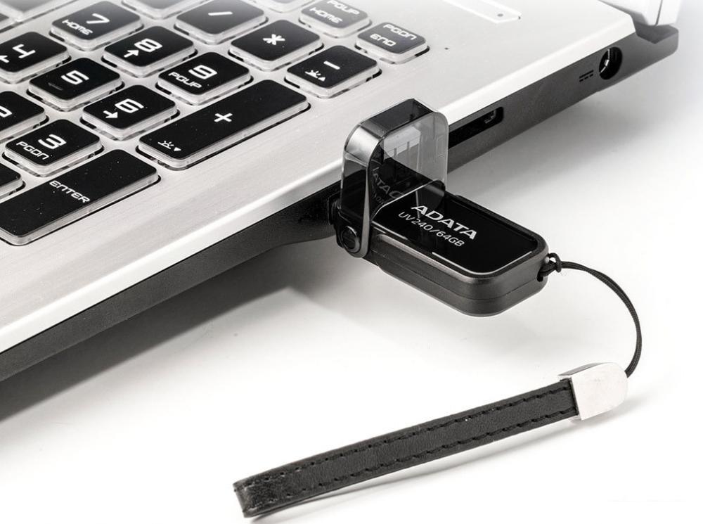 USB Flash ADATA UV240 64GB (черный)
