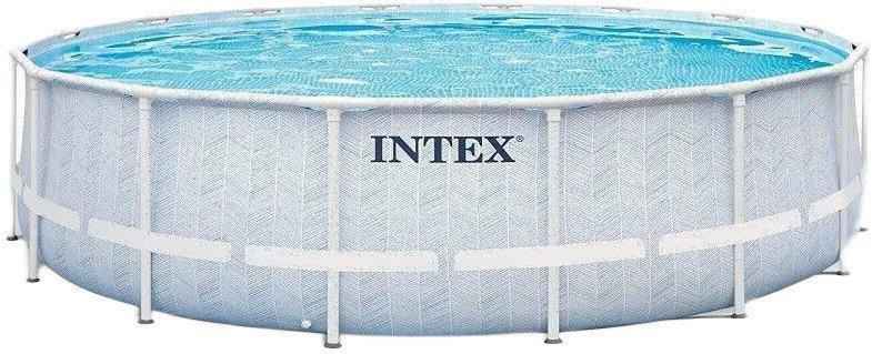 Каркасный бассейн Intex Prism Frame Chevron 26746 (488х122)