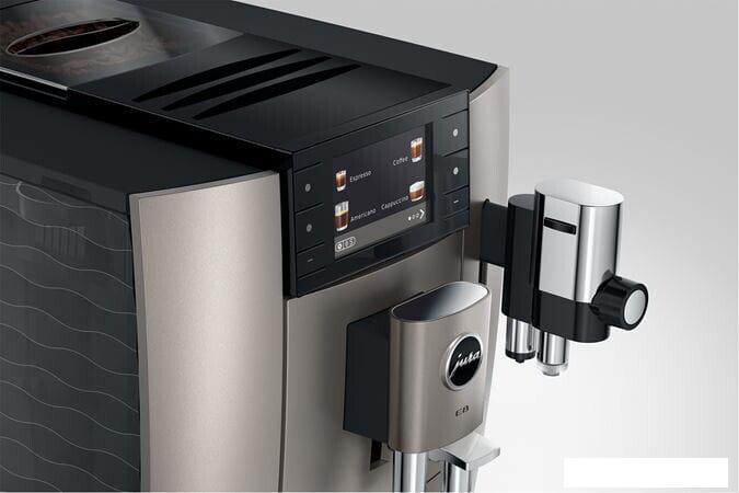 Кофемашина JURA E8 Midnight Silver ED 15712