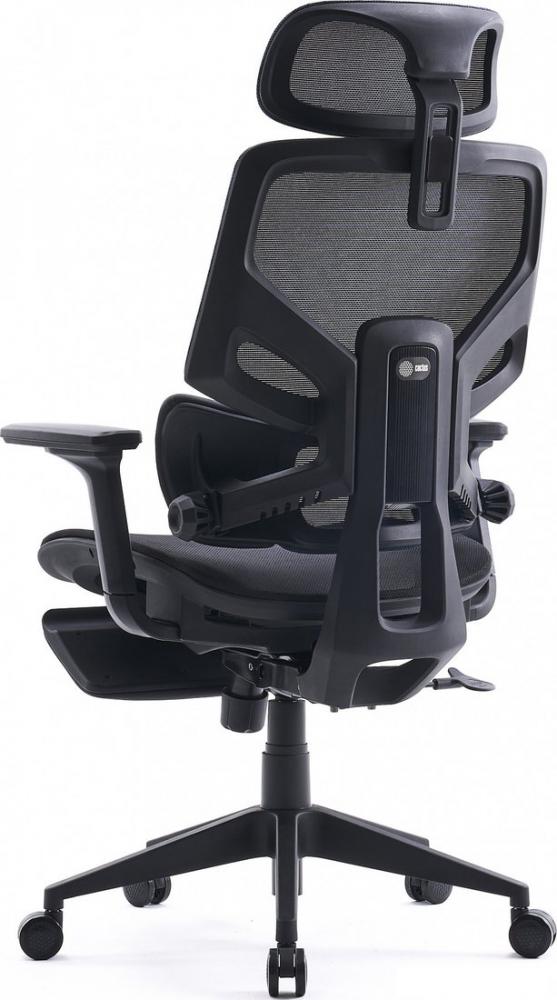 Офисное кресло CACTUS CS-CHR-MC01-BLBK (черный/синий)