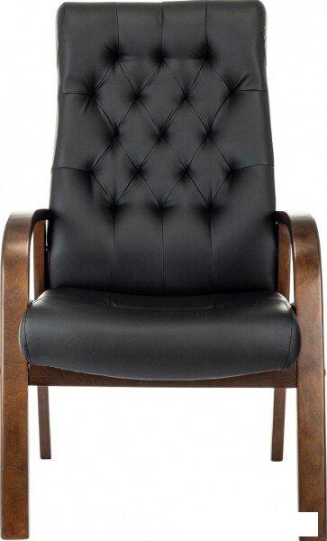 Офисное кресло Бюрократ T-9928WALNUT-CF/B (черный)