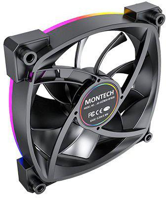 Вентилятор для корпуса Montech AX120 PWM (черный)