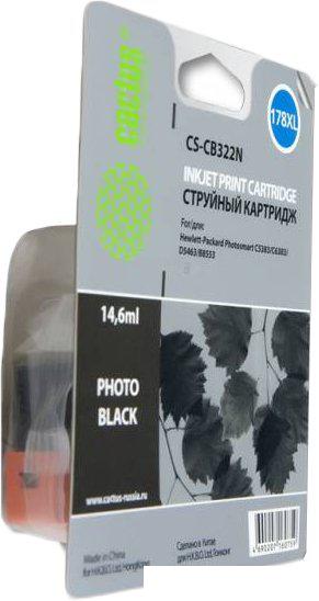 Картридж CACTUS CS-CB322N (аналог HP 178XL (CB322HE))